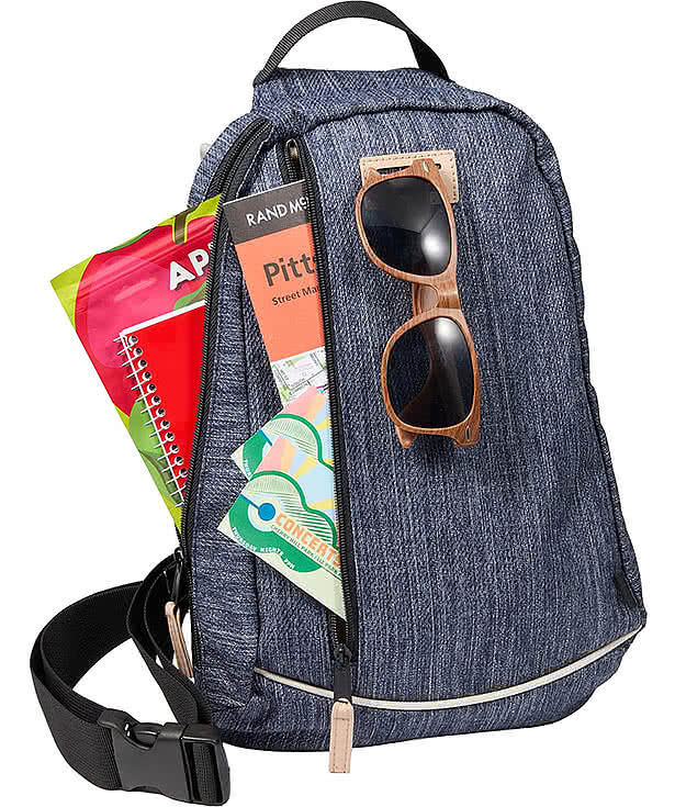 The Goods 2.0 Recycled Sling Backpack