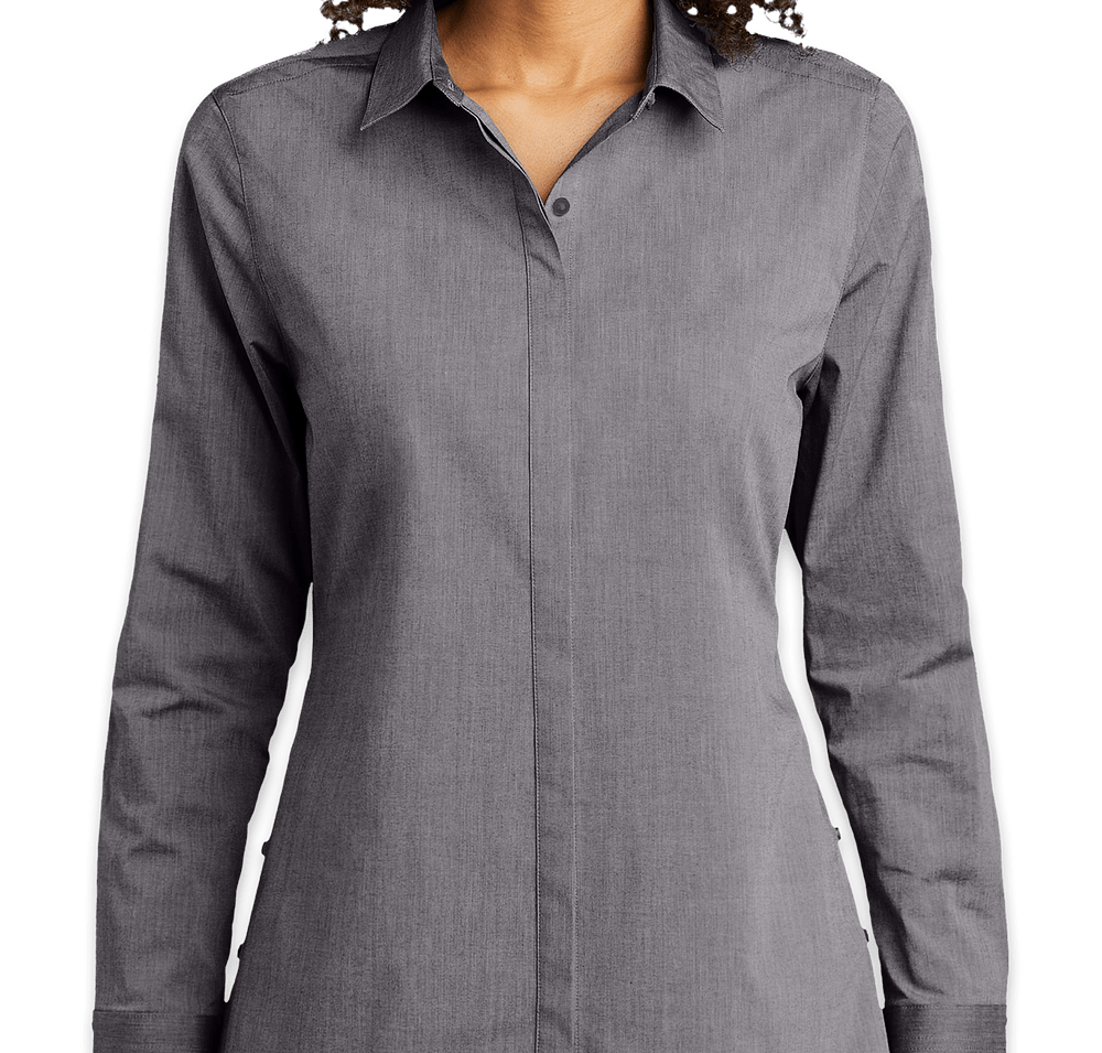 OGIO Women's Commuter Dress Shirt - Printed-default