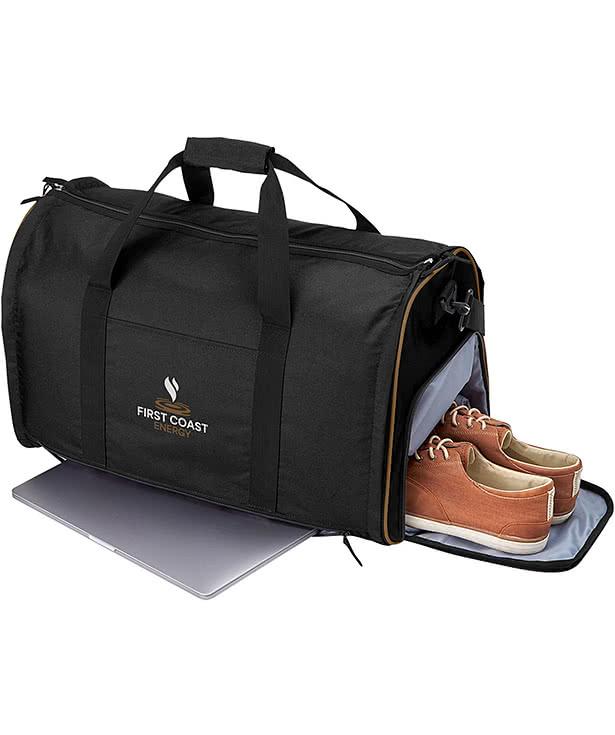 Harriton ClimaBloc Recycled Convertible Garment & Duffel Bag