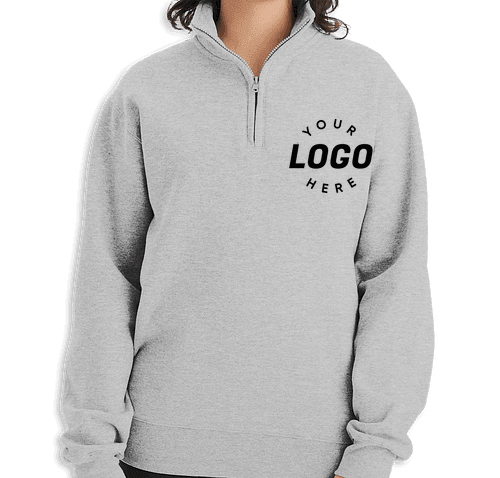 Champion eco powerblend quarter zip shop