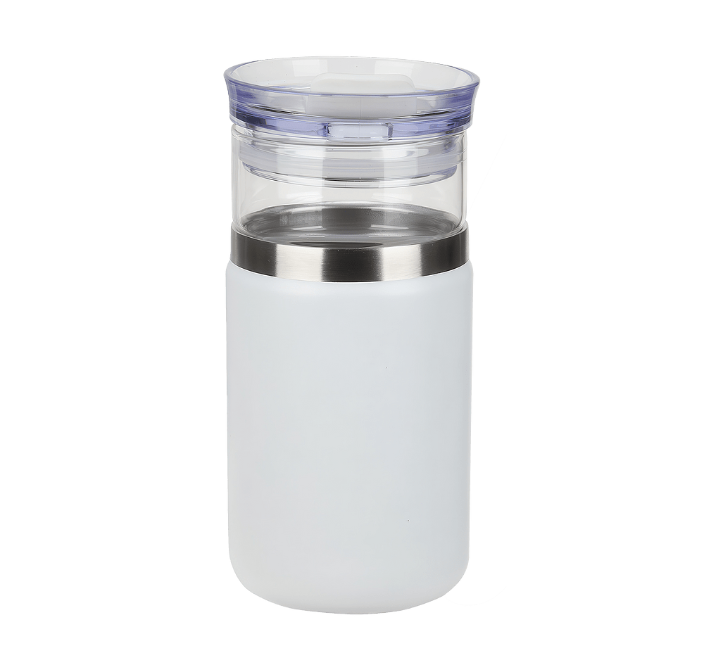 Tamari 12 oz Glass Tumbler & Vacuum Insulated Cooler-default