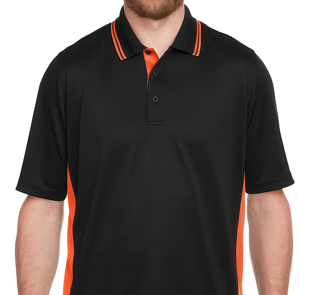 Harriton Flash Snag Protection Colorblock Performance Polo - Printed-default