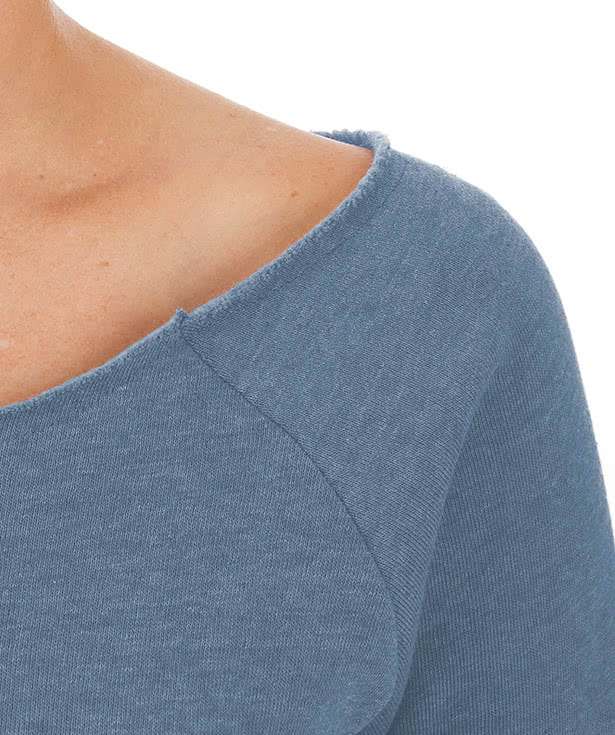 Alternative Apparel Women's Tri-Blend Wideneck Sweatshirt