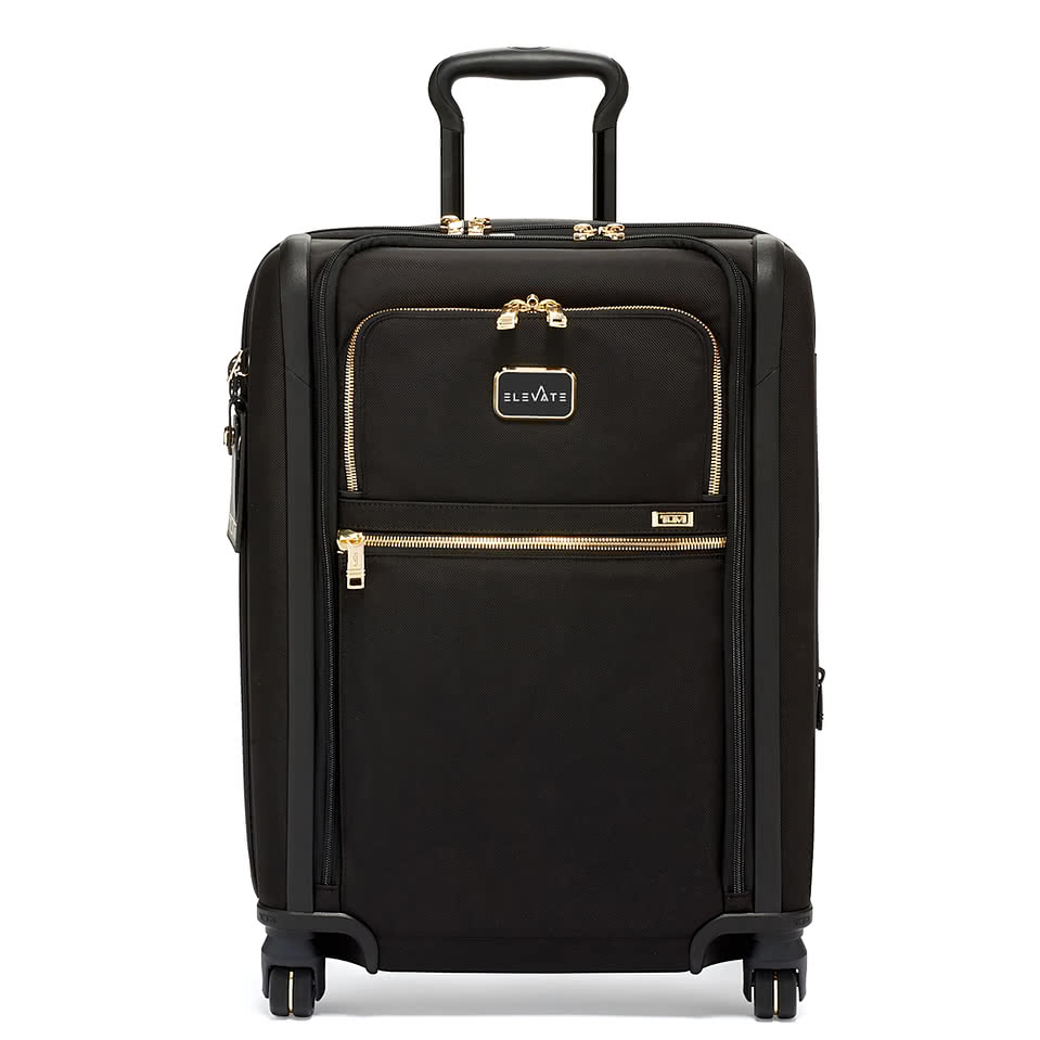 Laser Engraved Tumi Continental Dual Access Carry-On Wheeled Duffel Bag