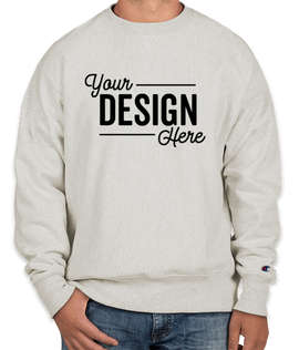 Champion Heavyweight Reverse Weave Crewneck Sweatshirt - Color: Oatmeal Heather