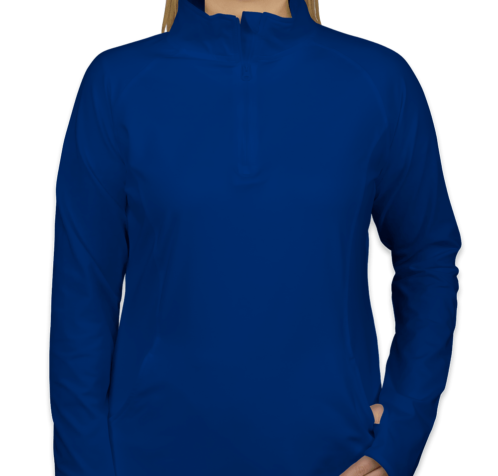 Sport-Tek Women's Performance Quarter Zip Pullover - Embroidered-default