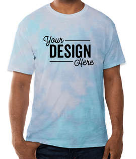 Dyenomite Dream Tie-Dye T-shirt - Color: Turquoise