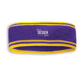 Holloway Homecoming Headband - Color: Purple / Light Gold