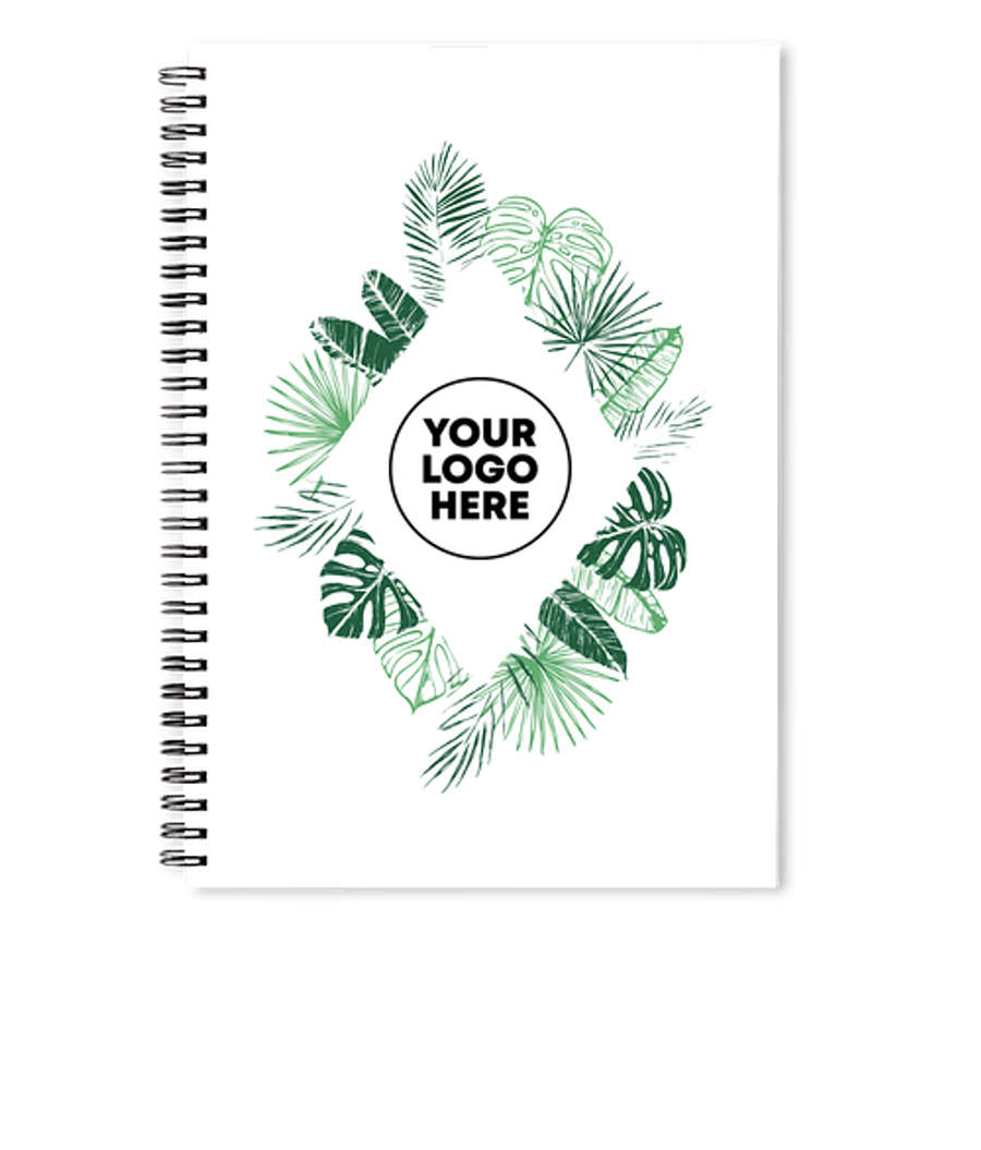 Jungle Diamond JournalBooks ® Spiral Notebook in Jungle