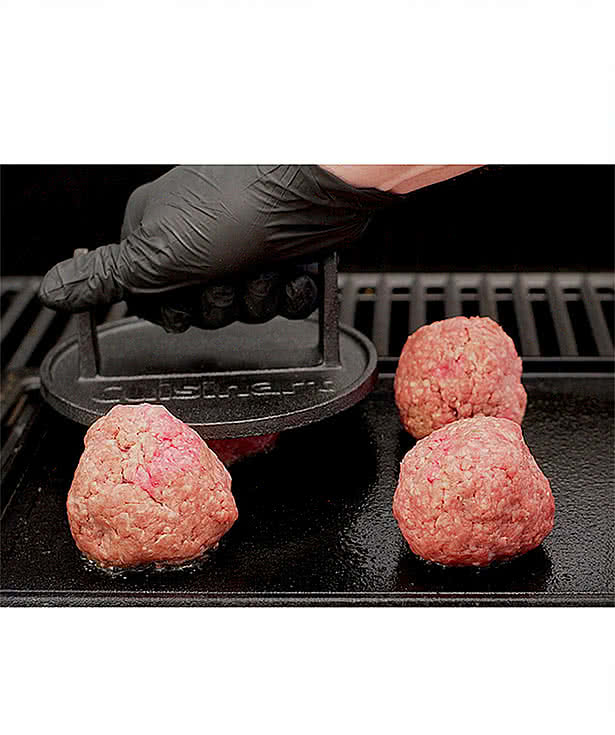 Laser Engraved Cuisinart Outdoors Smashed Burger Kit