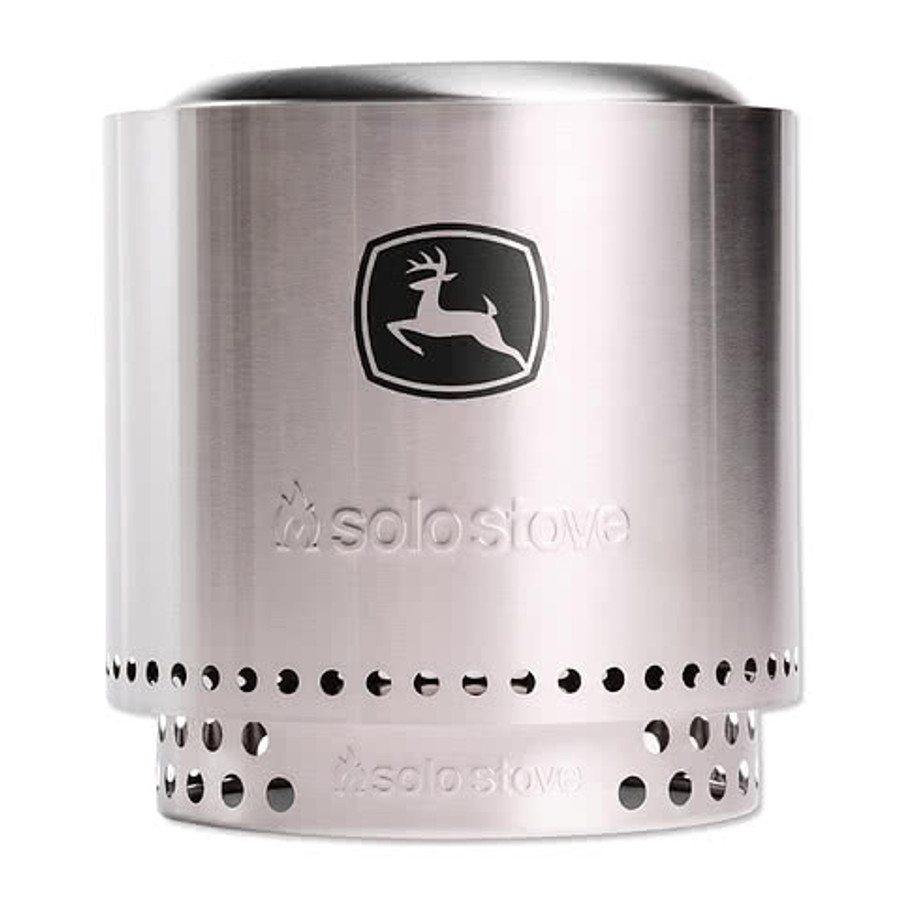 Solo Stove Ranger 2.0+ Portable Smokeless Fire Pit in Silver