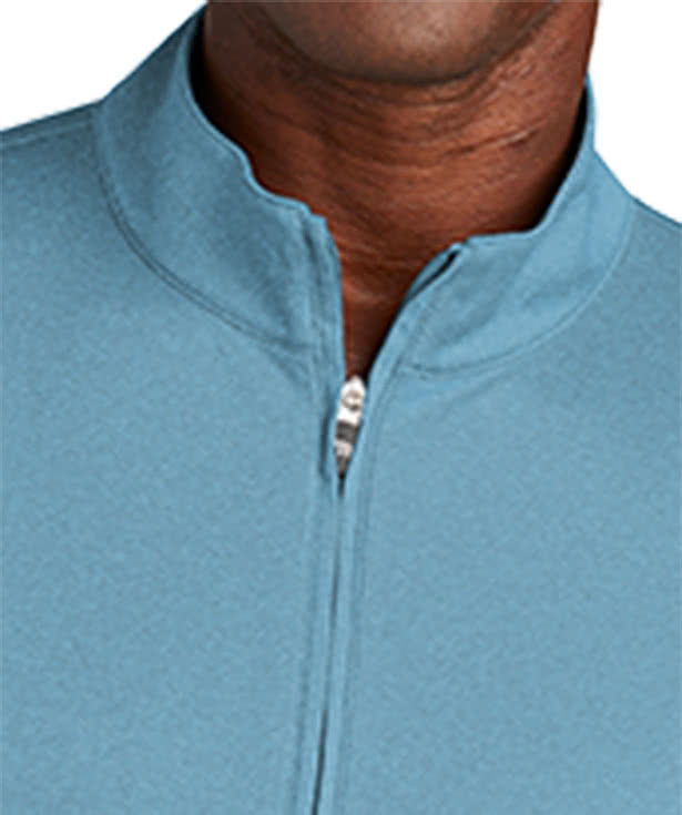 TravisMathew Coto Performance Quarter Zip Shirt - Printed