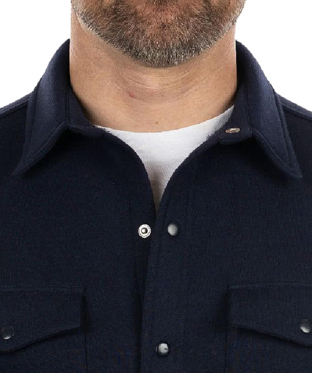 Burnside Fleece Snap Shirt Jacket