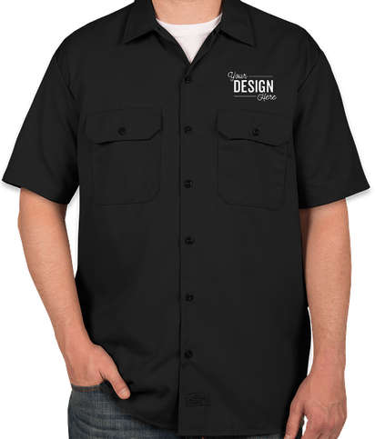 Dickies Twill Industrial Work Shirt - Black