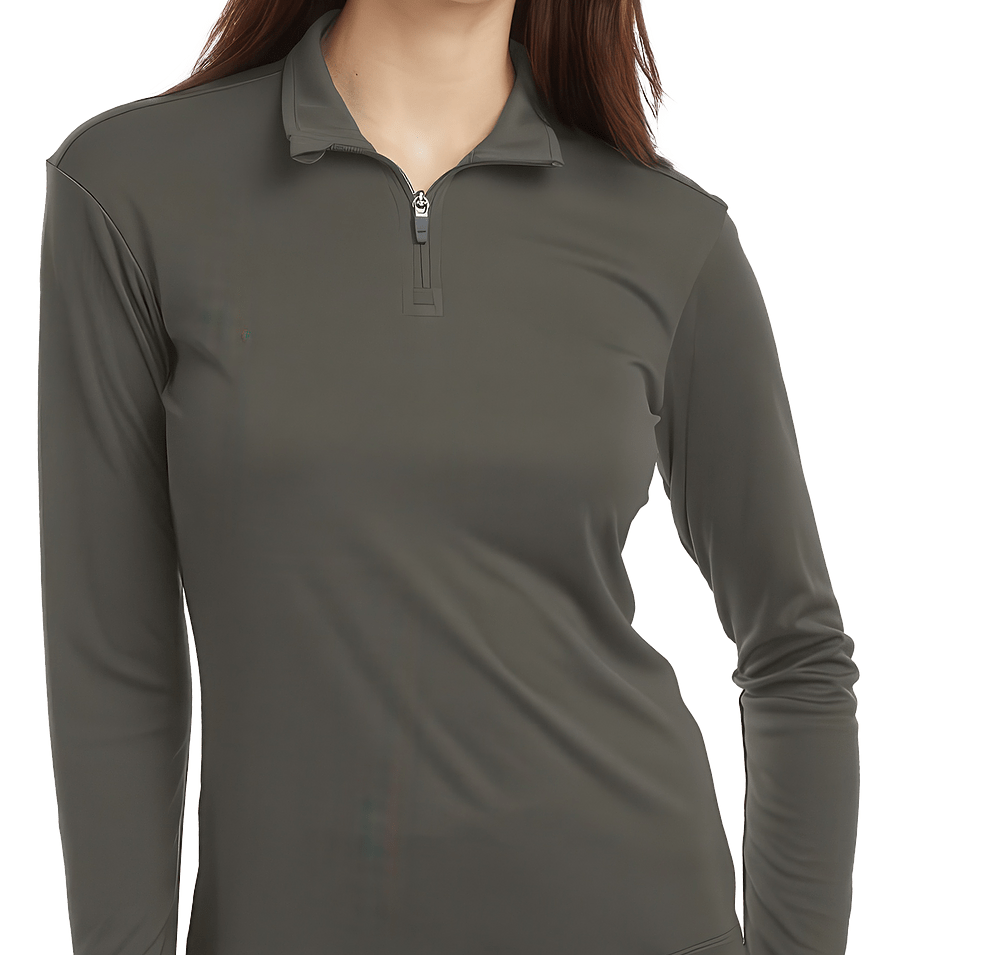 AllPro Women's Pro-Lock UPF 50 Quarter Zip Performance Shirt - Embroidered-default