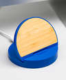 Full Color Bamboo Qi 10W Wireless Charging Phone Stand