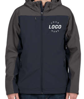 Port Authority Contrast Hooded Soft Shell Jacket