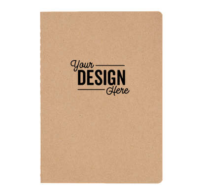 Recycled Soft Cover Medium Notebook - Natural