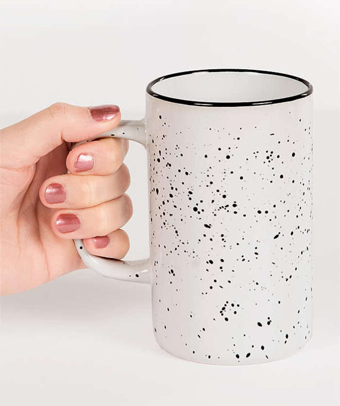 18 oz. Ceramic Tall Camper Mug
