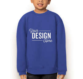 Russell Athletic Youth Dri Power® Crewneck Sweatshirt - Color: Royal