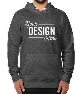 District Re-Fleece Pullover Hoodie - Color: Charcoal Heather