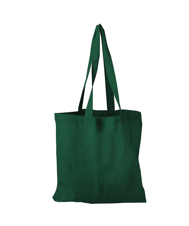 Square Cotton Flat Tote Bag
