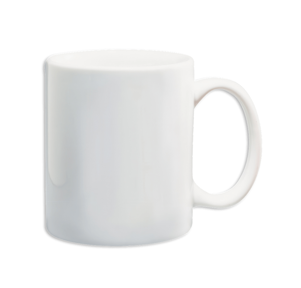 11 oz. White Ceramic Mug-default