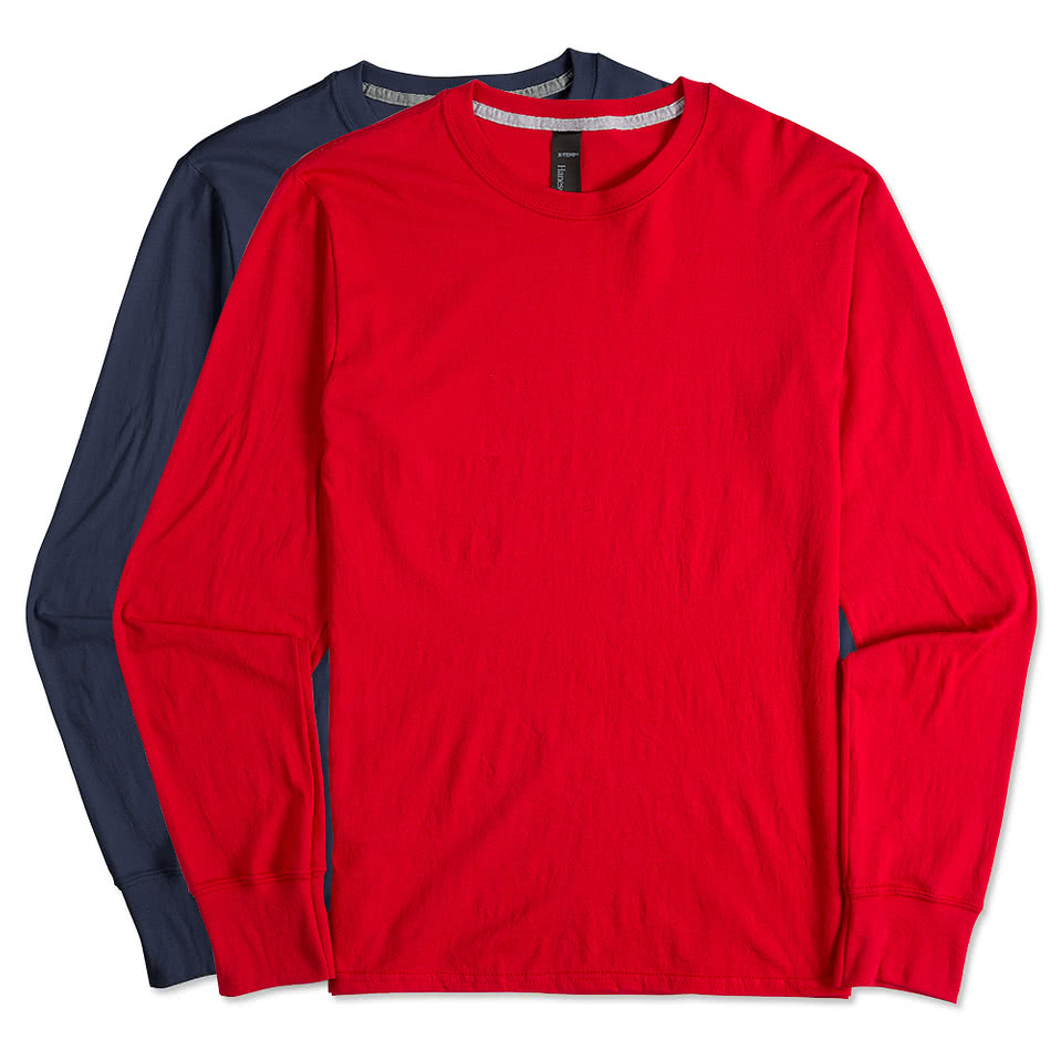 Hanes X-Temp Long Sleeve T-shirt