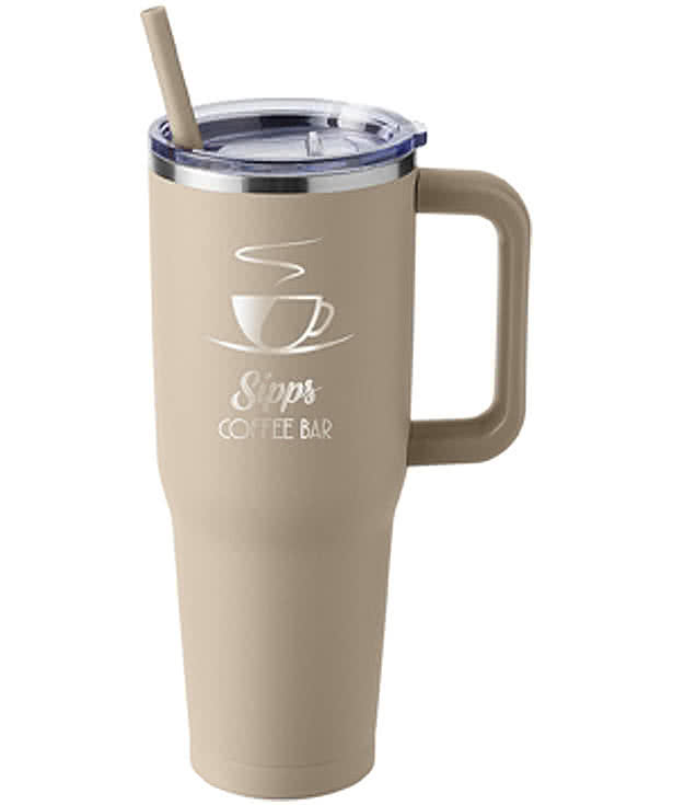 40 oz Vacuum Insulated Stainless Steel Travel Tumbler