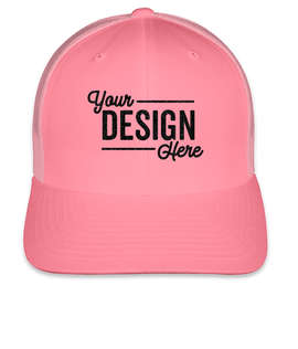 Yupoong Retro Trucker Hat - Color: Pink