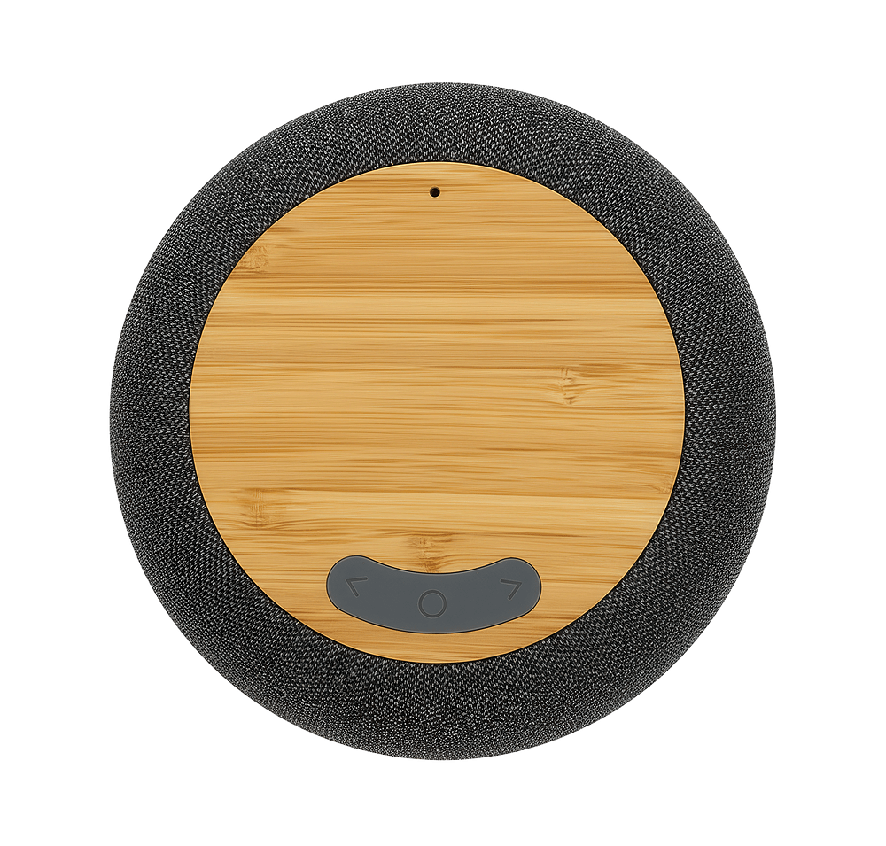 Empire Bamboo Wireless Speaker with 5W Wireless Charger-default