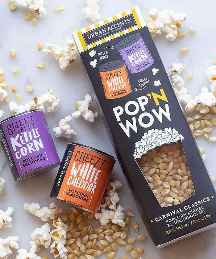 What's Pop'N Gourmet Popcorn Gift Set
