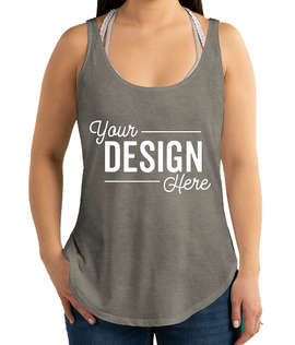 Next Level Women's Festival Side Slit Tank - Color: Ash