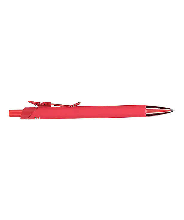 Laser Engraved Recycled Aluminum Soft Touch Gel Pen (black ink)