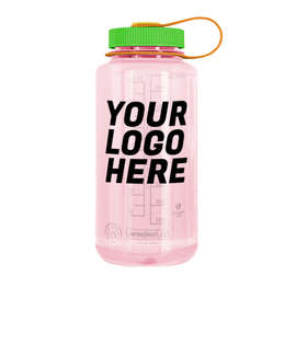 Nalgene 32 oz. Sustain Tritan Wide Mouth Water Bottle - Color: Cosmo / Kiwi / Pumpkin / Sunflower