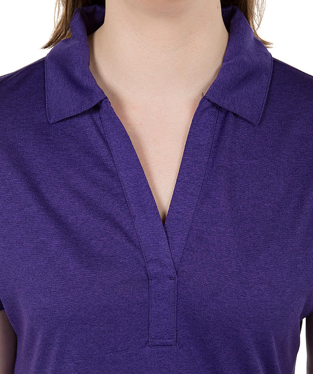Sport-Tek Women's Heather Contender Performance Polo - Printed