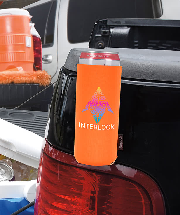 Full Color Koozie® Magnetic Collapsible Slim Can Cooler
