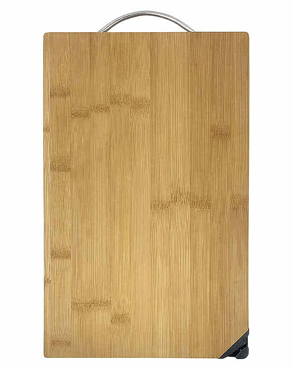 Bamboo Cutting Board w/Knife Sharpener