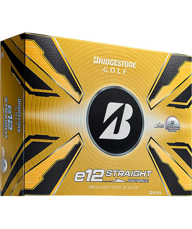 Bridgestone E12 Straight Golf Balls (Box of 12)