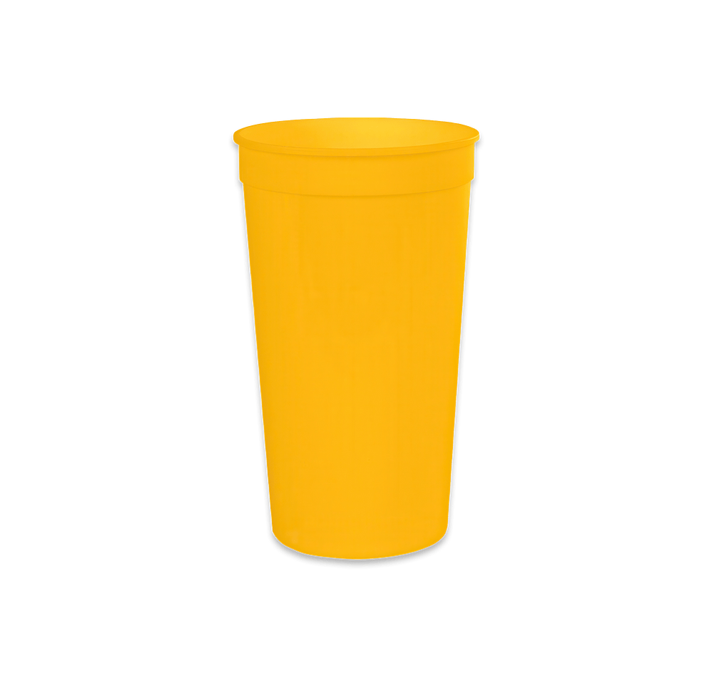 Full Color 32 oz. Big Game Plastic Stadium Cup (Case of 500)-default