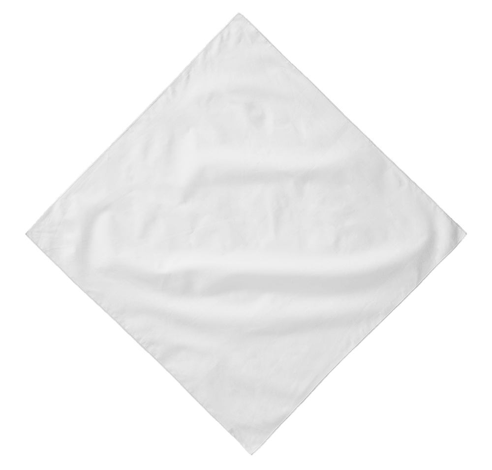 Augusta 100% Cotton Solid Bandana (Corner Design)-default