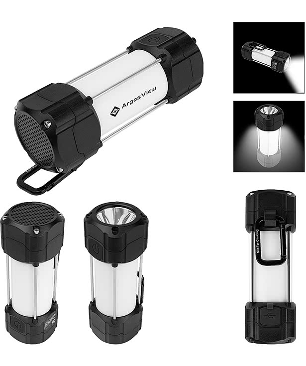 Canyon COB Lantern with Speaker