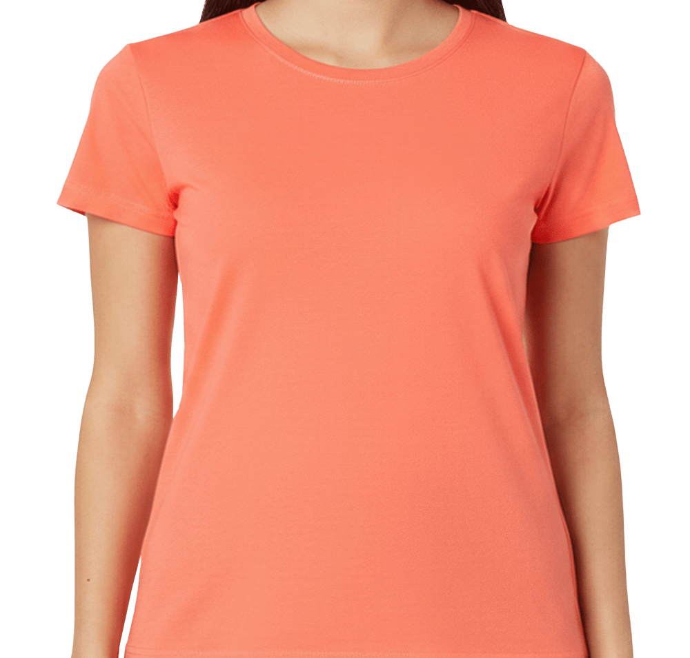 Live & Tell by LAT Women's Fine Jersey Lightweight T-shirt-default