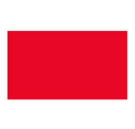 Full Color Business Card Magnet - .036" - Color: Red