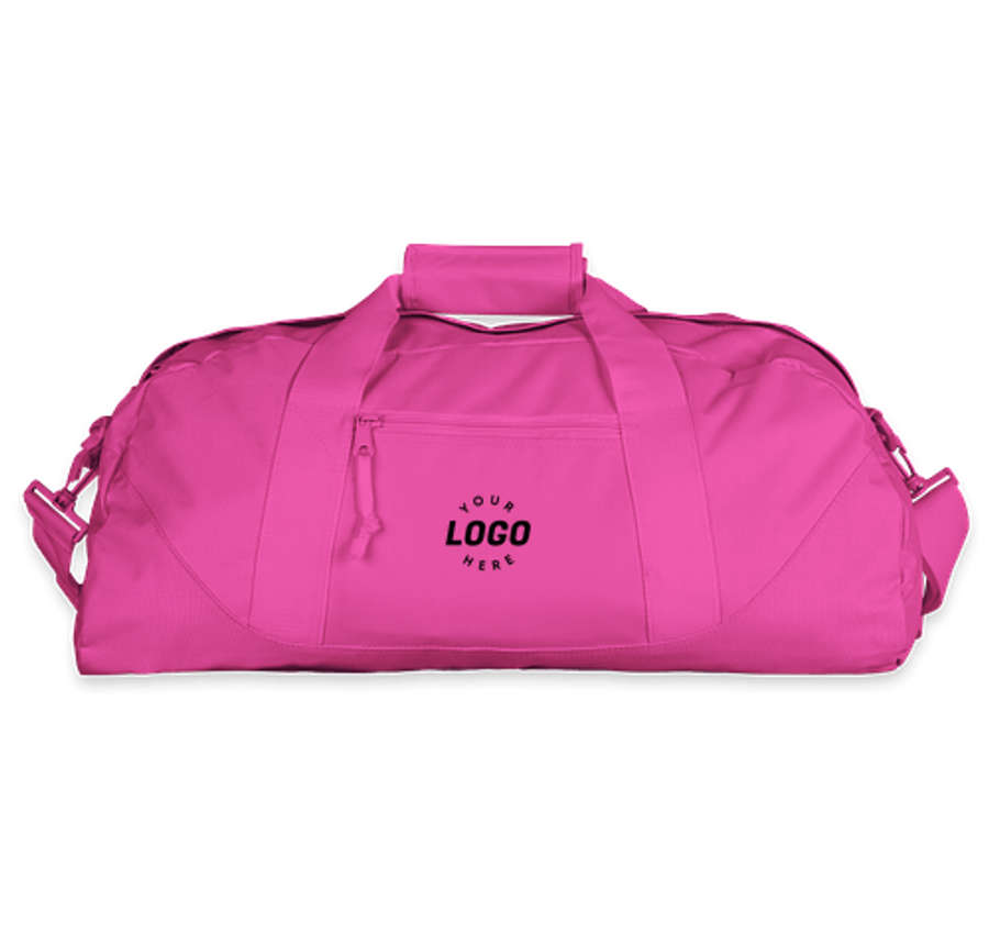 Liberty Bags Large Duffel Bag in Hot Pink