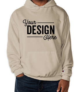 Champion Powerblend Pullover Hoodie - Color: Sand