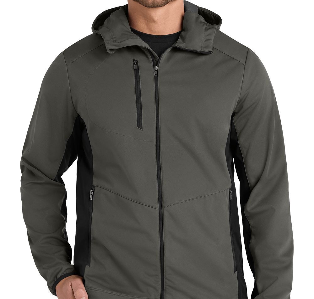 Port Authority Lightweight Active Hooded Soft Shell Jacket-default
