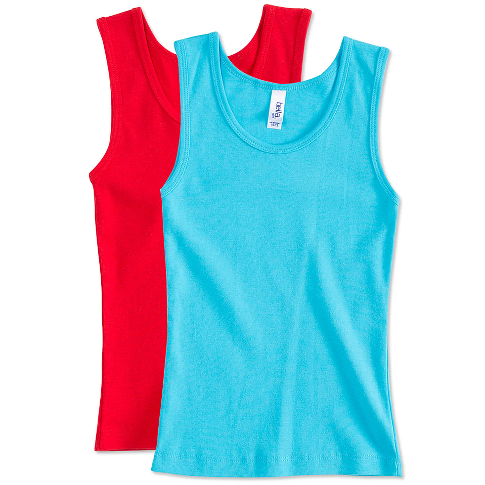 Bella + Canvas Youth Girls Tank