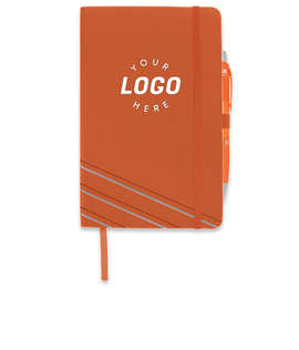 Souvenir Notebook with Rayley Pen - Color: Orange