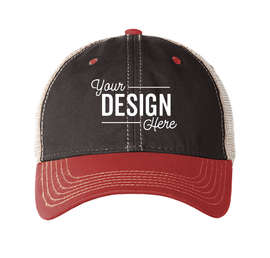 Legacy Old Favorite Trucker Hat - Color: Black / Scarlet Red / Khaki